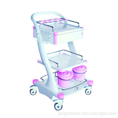 Medical Trolley, Measures 830x670x910mm/ISO 9001 and CE Certified